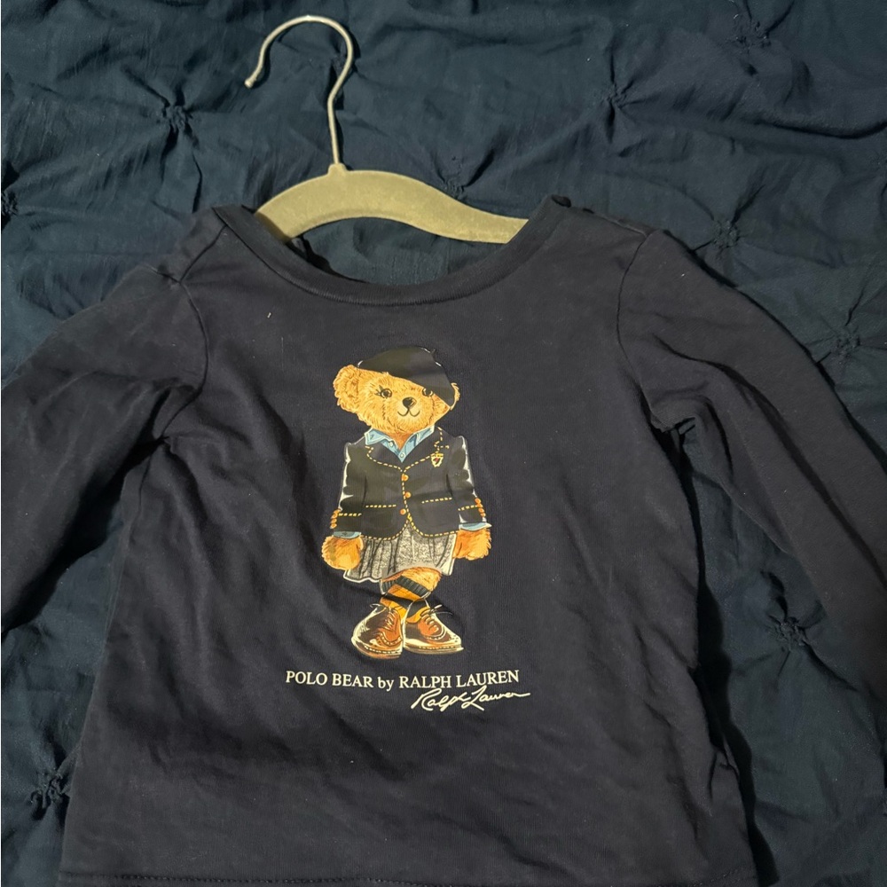 Ralph Lauren Blue Long Sleeve Tee